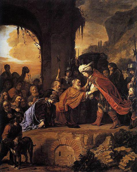 Salomon de Bray Joseph Receives His Father and Brothers in Egypt